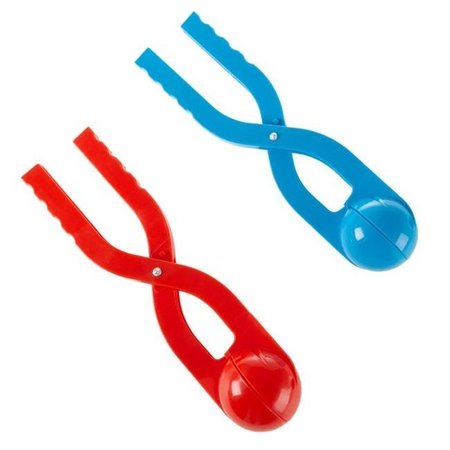 HEY PLAY Hey Play HC-6000 Snowball Maker Tool with Handle for Snow Ball Fights - Set of 2 HC-6000